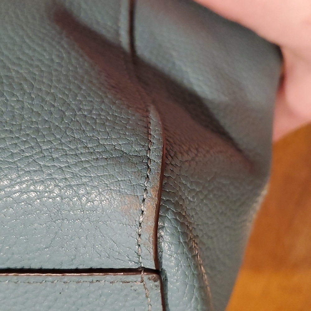 Coach Robin's egg blue Prairie handbag - Picture 7 of 14